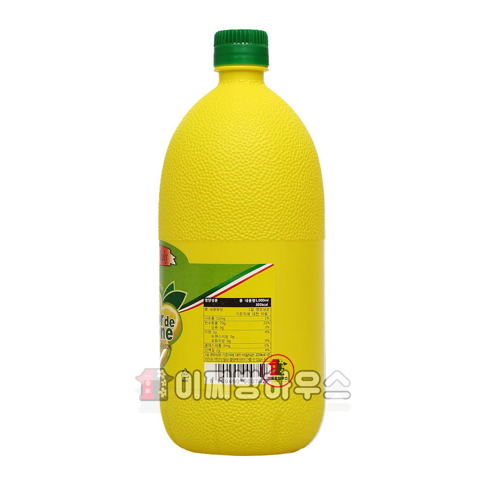 피오디 레몬즙 1L + 48ml x 3개 레몬주스 레몬수 레몬물 레몬농축액 레몬청 칵테일만들기 하이볼재료